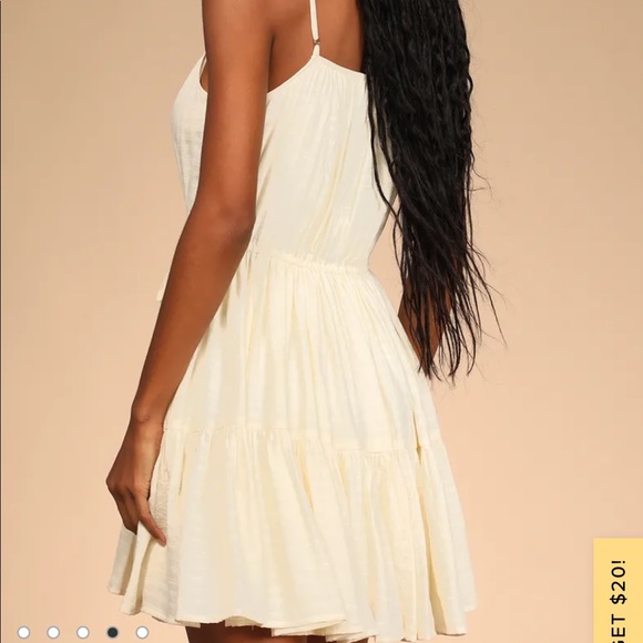 NEW LULUS side tie dress - Picture 2 of 11